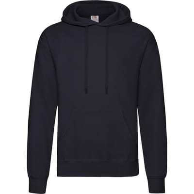Fruit of the Loom Heren Klassieke Hoodie (Deep Navy)