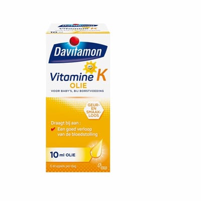 Davitamon Vitamine K Olie - 3 x 10 ml - Voordeelverpakking