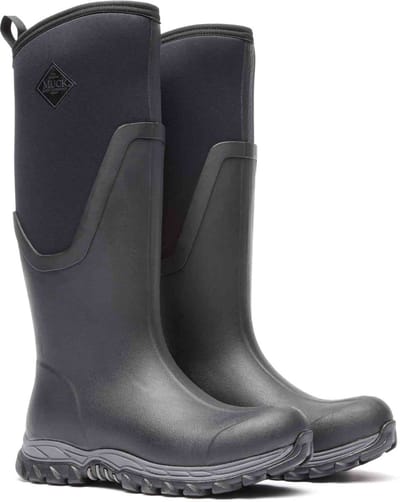 Muck Boot Arctic Sport II Tall | Zwart/Mos - Regenlaarzen - Maat 40 -