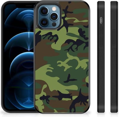iPhone 12 Pro | 12 (6.1) Bumper Case Army Dark