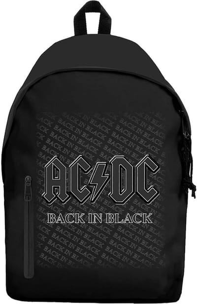 AC/DC Graphic Daypack- Back In Black Unisex Rugtas - Neutraal - Standard