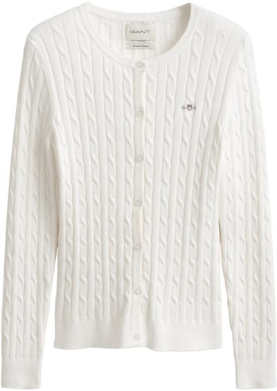 Vrouwen stretch gebreide cardigan Gant