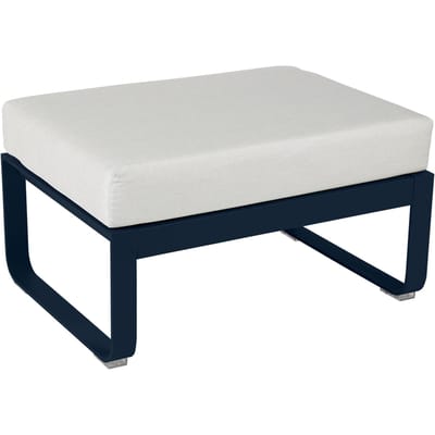 Fermob Gestoffeerde kruk BELLEVIE - 92 abyssblauw - 81 witgrijs