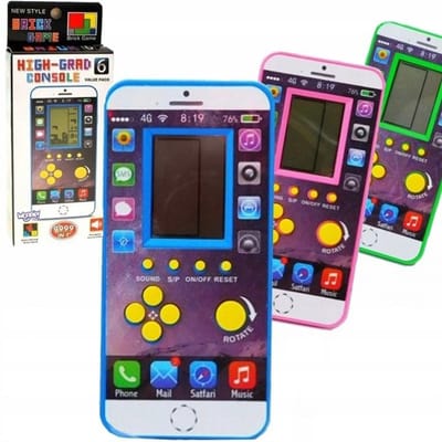 Woopie Mini Tetris Spel - Draagbare klassieke gameconsole