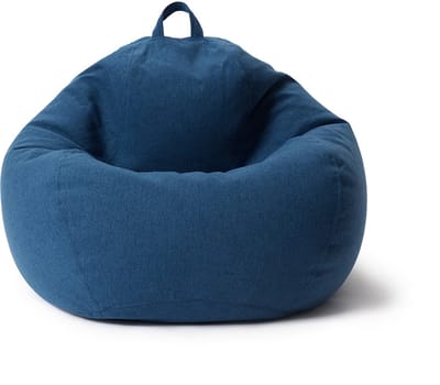 Lumaland Comfort Line Indoor Zitzak M - 70x80x50cm / 120l - Donkerblauw