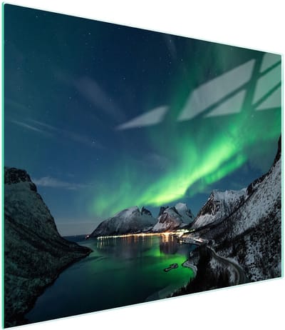 TMK ArtDeko - Snijplank - 52x30 cm - Glas - Antislip - Hittebestendig