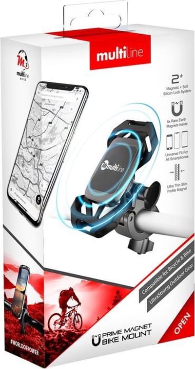 Multiline telefoonhouder fiets - Universeel - Magnetisch - tot 7 Inch