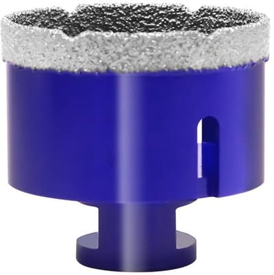 Diamant Gatenzaag 65mm voor Tegels, Porselein, Keramiek en Glas - Vacuümgesoldeerde Boorkroon met M14 Schroefdraad