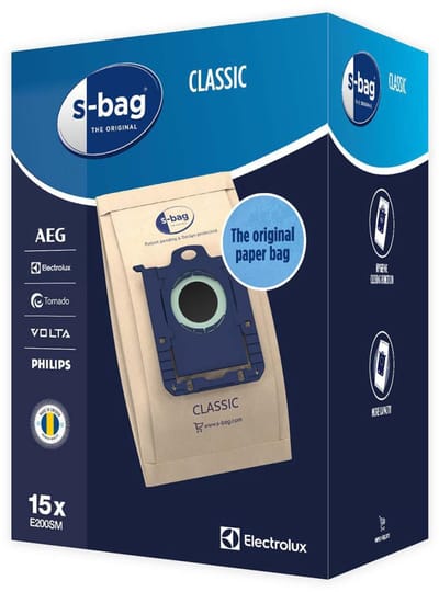 Electrolux - STOFZUIGERZAK S-BAG --E200M CLASSIC DOOS VAN 15 Stuks - 9001688002