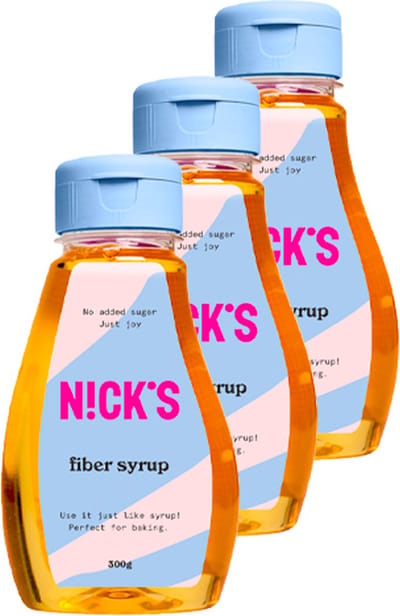 Nick's Fiber Syrup - 3 stuks - 3 x 300 gram