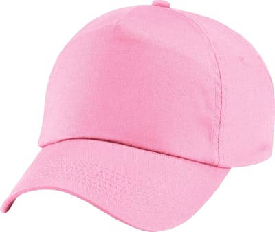 Beechfield Unisex Junior Junior 5 Panel Baseball Cap (Klassiek Roze)
