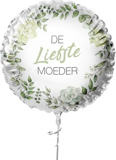 Folieballon Liefste Moeder 45cm