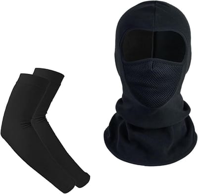 Zomerse Balaclava voor Mannen en Vrouwen, Ademend en Winddicht Gezichtsmasker met UV-bescherming, Ideaal voor Motor en Buitenactiviteiten