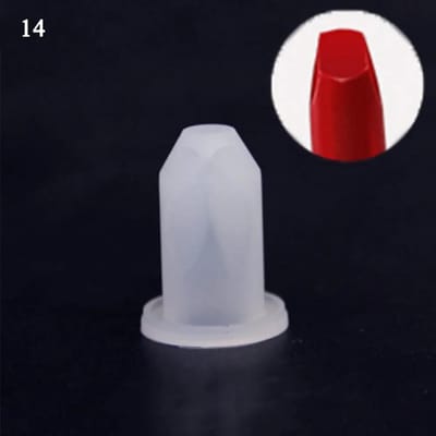 12.1mm Zelfgemaakte Cosmetica DIY Knutselwerkjes Beugel Siliconen Tube Lippenstift Mal Lip Make-up Gereedschap Lippenbalsem Mal