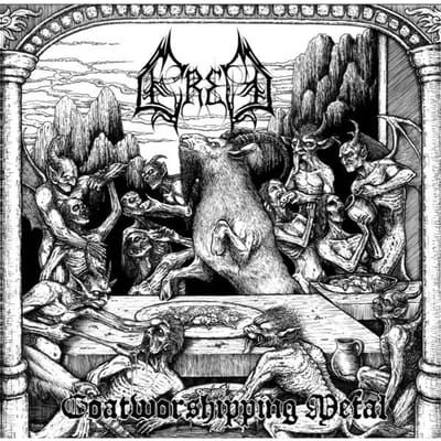 CD ERED - Metal adorateur de chèvres GRTP017 Grotesque Produ 2010 Espagne Rock Occasion gray