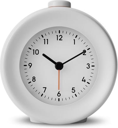 Mudita Bell 2 - Grijs - analoog wekker - natuurlijke wek-geluiden - wake up light