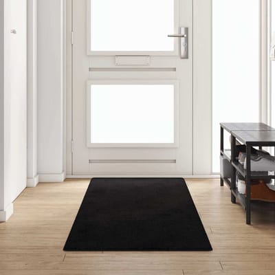 vidaXL Tapijt Loper Zwart 80 x 300 cm 100% Polypropylene Tuft