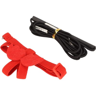 Harnais Laisse pour Oiseau de Compagnie Léger Harnais de Vol pour Oiseau Corde de Traction pour Calopsitte Kéké Écarlate Mini Ara XS Rouge XS rouge