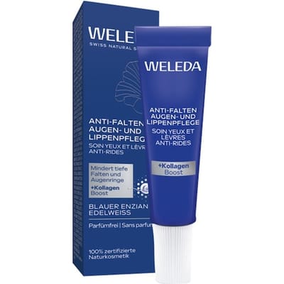 WELEDA Oog- en lipverzorging Anti-rimpel oog- Blauwe gentiaan & Edelweiss Ogen Unisex 10 ml