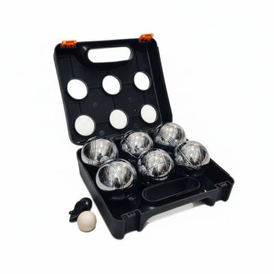 Jeu de boules set - 6 ballen - met accessoires