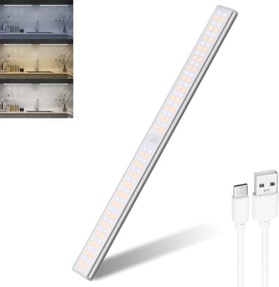 Oplaadbare LED Kastverlichting met Bewegingsmelder - Draadloos en USB oplaadbaar