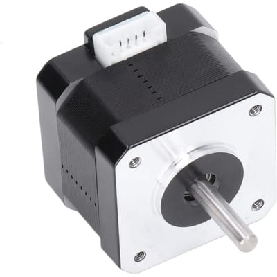 3D Printer Stappenmotor 42 Stap Dubbele Uitgaande As 1.3A 0.3N m 2 Fase 4 Toebehoren black