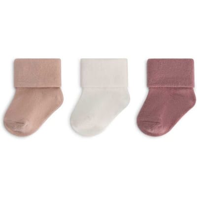 Prénatal Préntal newborn sokken 3 paar Powder Pink 1MT dames