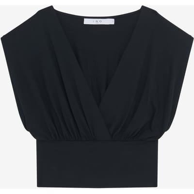IRO Paris Betty Top Black Size: XS | Blouses Outlet | Dames | Zwart