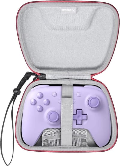Beschermhoes voor 8Bitdo Ultimate 2C/64/Ultimate 2.4G Draadloze Controller - Duurzame Bescherming, Opbergtas en Accessoires
