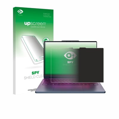 upscreen - privacy screenprotector voor Lenovo Yoga 9i 2-in-1 Gen 11 Aura Edition 14" - Folie Beschermfolie Blauwlichtfilter