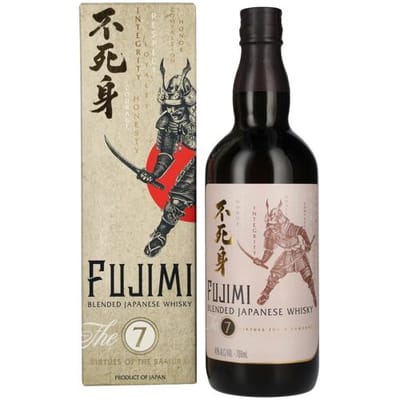 Fujimi The 7 Virtues Blended Japanese Whisky 40% Vol. 0,7l in geschenkverpakking