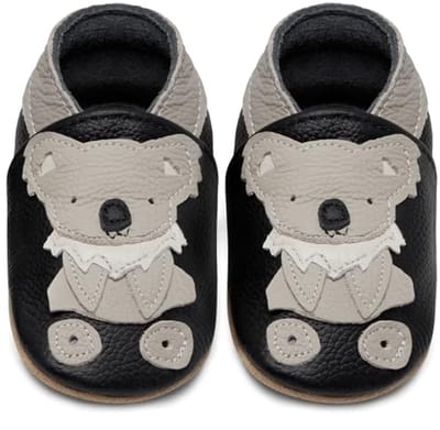 Zachte Leren Kruipschoenen voor Baby's | Eerste Babyschoentjes voor Jongens en Meisjes