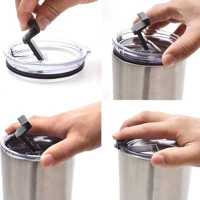 Vervangend Deksel voor 20 oz & 30 oz Tumblers – Spatbestendig en Lekvrij