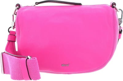 abro Leren Schoudertas Leather Dalia Crossbodybag Mina Pink Roze