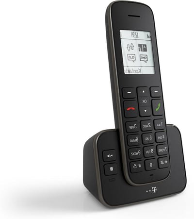 Draadloze Telefoon - Vaste Telefoon - Comfortabel Bellen - Met Antwoordapparaat - 245 Uur Standby - Zwart