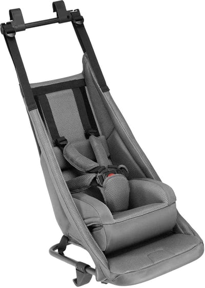 Cube Babystoel voor Kids Trailer Double CMPT - Kinderstoel - Babystoel - Fietsstoel - Zitje voor Fietskar - Fietsstoelzitje - Fiets accessoires - Zwart
