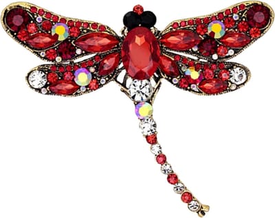 Fako Bijoux® - Broche - Bloem Hart Met Parel XL - 53x53mm - Zilverkleurig