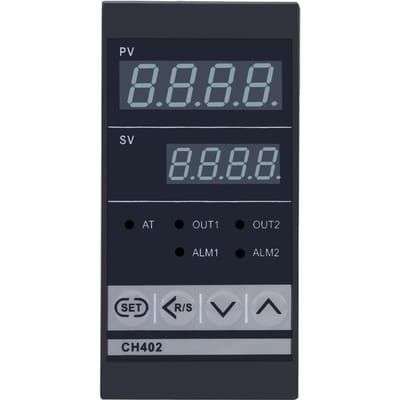 CH402 AC85?Thermostat de contrôleur de température PID intelligent haute précision 264 V, relais d'entrée TCRTD gray
