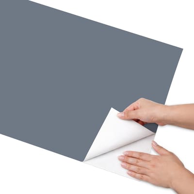 Coloray Meubel Wrap Folie - Marine Meubelfolie - 50x100 cm - Wrapfolie Keuken Koelgrijs - Decoratiefolie - Minimalist Meubelfolie - Meubel Wrap Folie - Woonkamer decoratie - Achtergronden en patronen