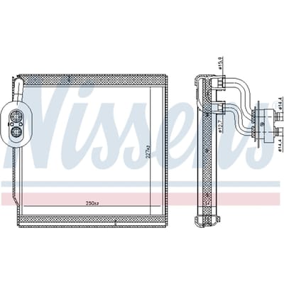 Verdamper, airconditioning NISSENS 92374