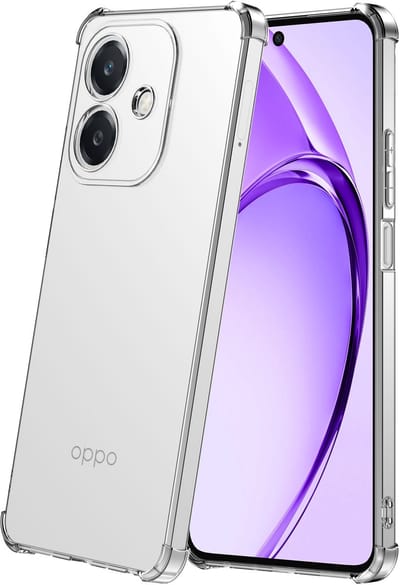 Geschikt voor Oppo A3 / A3X Telefoonhoesje Transparant met Stootrand - Clear Case Shockproof TPU Siliconen Back Cover Case Doorzichtig - Smartphonica geschikt voor Oppo A3;Oppo A3X