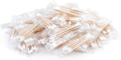 Wattenstaafjes Set - Dubbele Punt - Persoonlijke Verzorging - Individueel Verpakt - 500 Stuks - N.v.t.