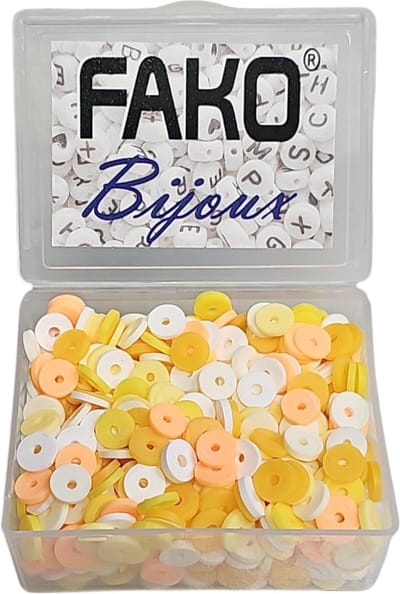 Fako Bijoux - Katsuki Disc Kralen Box - Polymeer Kralen - Surf Kralen - Kleikralen - 6mm - 700 Stuks - Mix 2