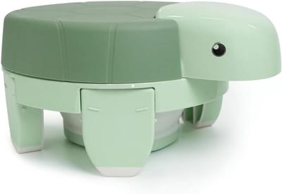 Peuterpotje Opvouwbaar - Reispotje Kind - Zindelijkheidstraining - 3-in-1 Multifunctioneel - 33 x 25 x 10 cm - Lichtgroen