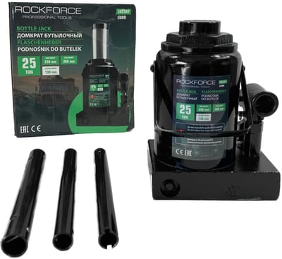 Rockforce RF-T92507 - Hydraulische Potkrik - 25 Ton - Veiligheidsventiel - Robuuste Constructie