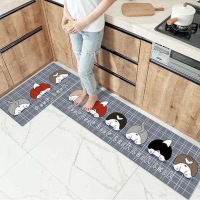 Keukenmat Badkamer Antislip Vloermat Slaapkamer Woonkamer Lang Zacht Gebiedskleed Hal Wasbaar Decor Tapijt Entree Deurmat 40x60cm and 40x120cm