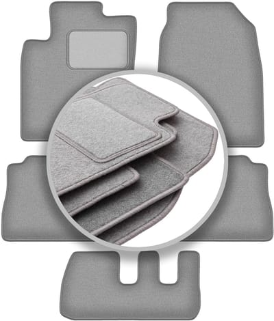 Automatten asgrijs voor: Chevrolet Captiva 7-zitter (2006-2017)