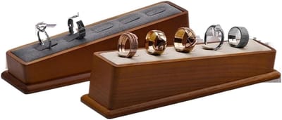 Sieradenhouder - Sieraden organizer - Sieraden tentoonstellen - Massief hout - 19x5x5cm - A