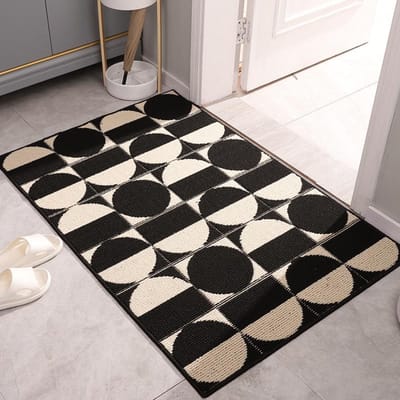 Nieuwe Wabi-Sabi Entree Mat Entree Deurmat Entree Deurmat Home Ingang Deur Antislip Slijtvast Vuil Entree Tapijt 50x80cm