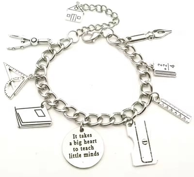 Akyol - Armband teachers - Armband - Cadeau - bedankt juf - cadeau voor juf - afscheidscadeau leraar - juffendag - cadeau voor de juf
